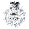 Dekorativa blommor kransar Vit blommor Cornel Door Decoration Wedding Easter S Simulated Wecome 2023 P230310