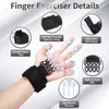 Manopole Finger Gripper Strength Trainer Hand Yoga Resistance Band Dispositivo per l'allenamento di flessione ed estensione delle dita Dispositivo per la presa della forza delle dita 230328