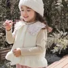 Västra hjortar Jonmi Autumn Winter Baby Girls Thicken Vests Velvet Warm Soft Toddlers Kids Waistcoats ärmlösa rockar 230329