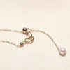 Pendant Necklaces ARRIVAL Wholesale Real Freshwater Cultured Natural Pearl Necklace Nice Party Gift For Women 45cm 18 Inch Long