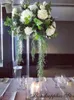 Other Event Party Supplies Wholesale Acrylic Flower Vase Clear Flower Vase Table Centerpiece Marriage Luxury Floral Stand Columns For Wedding Decoration 230329