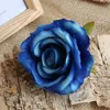 10 CM Künstliche Rose Blume Köpfe Flanell Rose Blume Wanddekoration Für Hochzeitsdekoration Hintergrundwand Geburtstage Valentinstag oder DIY