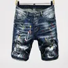 heren jeans rechte poot jeans zwarte broek kwaliteit merkstijl swing lak lak persoonlijkheid onhandelbare high street mode heren broeken casual gaten in heren shorts