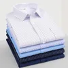 Herren Freizeithemden Herren Business Casual Langarmhemd Klassisch Gestreift Kariert Herren Social Dress Shirts für Herren 230329