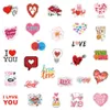 50pcs-Pack Valentine's Day Love Stickers Wholesale Vinyl Sticker Waterproof Laptops Car Scrapbooking Water Bottle Guitar Box Skateboard JDM Bagage Decal