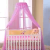 CRIB NETTING Baby Bedroom Curtain Nets Myggnät för födda spädbarn Bedopy Tält Portable Babi Kids Bedding Room Decor 230329