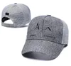 AX Letter Dad snapback Hat 100% algodón bordado gorra de béisbol de lujo Snapbacks para hombres y mujeres Street Fashion Hip-Hop Snapback Cap Hat Strapback Hip Hop Casquette A13