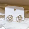 Orecchini a forma di cuore carino per donne Ragazze Colore oro rosa Gioielli estivi Orecchini Gioielli da sposa Regali