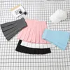 Skirts Skirt Black Womens High Waist Summer Clothes Vintage Korean Harajuku Red A Line Mini Eam School Pleated Short For Women 230329