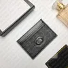 Card Holders 673002 CARD CASE WITH INTERLOCKING G Designer Handbag Purse Tote Bag Satchel Clutch Pochette Baguette Key Pouch Wallets