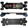 Rodas de borracha Hub Motor de skate elétrico Controle remoto Maple canadense Longboard Skateboard elétrico