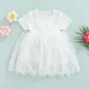 Robes de filles Ma bébé 16Y enfant en bas âge filles robe Tulle fête de mariage filles robe d'anniversaire vêtements pour enfants D01 230329