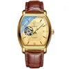 Wristwatches CHENXI Mechanical Watch Men Waterproof Business Clock Luxury Skeleton Automatic Relogio Masculino