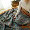 Decken Dekorative Bettdecke Decke ethnische Baumwollgaze Schlafzimmer Tagesdecke auf dem Bett Doppelsteppdecken Kingsize-Bettdecken 220 * 240 cm 230329