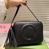 Bolso cruzado para mujer Bolsos para cámara Bolsos para cámara Color sólido Cremallera Embrague Monedero Hilo acolchado Bolso de hombro Piel de vaca Borla Decoración Teléfono celular Cartera de bolsillo