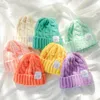 Beanies Beanie/Skull Caps Vinter Solid Color Wool Knit Beanie Women Fashion Casual Hat Kvinnlig mjuk tjockare varm häckning Cap Ski Slouchy