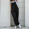 Jumpsuits voor dames rompreren dames hanger bodysuit overalls vintage bodysuit playsuits combinatie met lange mouwen brede been broekcombinatie oversized 230329