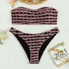 Women's Swimwear Bikini 2023 Trendy High Waist Summer Female Swimswear S To L Women Swimsuit Quick Dry Ladies Bathing Suit For Swimming Pool