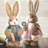 Altra decorazione per la casa adorabile ghigliottina di coniglio di coniglio Regali della festa di Pasqua Celebrazione del matrimonio in casa