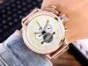 Wristwatches 2023 U Five-needle Large Plate Automatic Mechanical Boat Watch Fashion Men's Luxury Watches Tourbillon