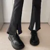 Damenjeans Vintage Damenjeans schwarz Denim Flash Hose Straßenkleidung hohe Taille und ultradünne Mom Trouser Harajuku Y2K Hose 230329