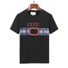 Zomer heren designer t-shirt borduurwerkkleding heren t-shirt ronde nek t-shirt veer kaosong mode korte mouw herenkleding