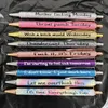 Creative 7pcs Lustige Stifte l Kugelschreiber Creative Pilot Stylus Touch Pen zum Schreiben von Schreibwaren Büro Schule Student Geschenk