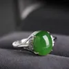 클러스터 링은 Hetian Jade Ring Manufacturer와 함께 상감