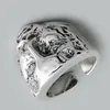 Cluster Rings Ins Style Vintage Human Face For Women Men Lover Finger Ring Gioielli minimalisti Boho all'ingrosso