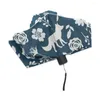 Зонтики красивая мультипликационная лосья живопись женщинам зонтик дожде