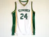 ST Patrick High School Kyrie Irving Jersey 11 24 Basketball Shirt College Weiß Team Farbe Grün Für Sport Atmungsaktiv Universität Reine Baumwolle Stickerei Männer NCAA