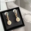 Charm Designer Winter C Type Pearl Earrings for Women New Fashion Advanced French Cortile 925 Silver Needle D4i5