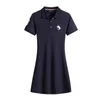 Casual Dresses Women Dress Fashion Slim Classic Pattern Silm 23SS Dresses Summer Womens Clothing Simple 6 Colors