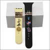 Shoe Parts Accessories Apple Watchs Decoratives Charm For Bandsbracelet Metal Leg Decorative Watch Sport Strap 2022 Bad Bunny Appl Dhhwa