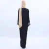 Etniska kläder Abaya Vestidos Dubai Arabic Long Maxi Muslim Dress Women Caftan Marockan Kaftan Elbise Eid Hijab Turkish Dresses Robe Musulm