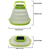 ZONNEER CAMPING LANTERN PROTABLE USB Oplaadbare opvouwbare LED -LED -zaklamp 500 mAh Mini -noodsituatie voor buitenklimmen