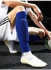 Calzini da calcio a pressione Protezioni per le gambe a compressione da uomo Coprigambe Sport per bambini Calzini per gambe che assorbono il sudore Calzini per polpacci da uomo