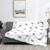 Blankets Eye Blue Eye Flannel Throw Blanket Cartoon Beauty Eyelash Evil Blanket for Home Travel Super Soft Plush Thin Quilt 230329