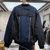 Jackets masculinos Jaqueta de vôo de algodão com zíper multidimensional 230329