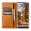 Étui en cuir Flip Classic Wallet pour Samsung Galaxy Note 9 Note 20 Ultra Note 10 Plus Book Flip Phone Cover Couverture