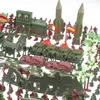 Doll Bodies Parts 519 360pcs Giocattolo militare Modello Action Figure Army Base Soldato da uomo Battle Group Playset con accessori Bambini 230329