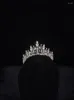 Princes de cabeça Princesa Crystal Tiaras e coroas Banda da cabeça garotas adoram jóias de acesso para festas de casamento da coroa do baile da coroa