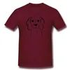 T-shirts pour hommes Beagle noir et blanc T-shirt basique à manches courtes Vintage Dog PAPA Shirt Taille Eur