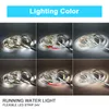 24V WS2811 Chasing Light COB LED Strip 360LEDs högt ljust vattenflöde rinnande ljus LED-tejp kallt varmt vitt för husinredning