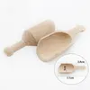 Mini Wooden Scoop Teaspoon Small Salt-Shovel Bath Salt Spoon Milk Powder Scoops Wood Condiment Spoons Coffee Tea Sugar Spoon Wholesale