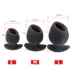 NXY anal Toys Silicone Plug/Dildo/Tube/L enem/Dilator/Buttplug/Beads/Expander/Masturbator Hollow Butt Plug Go Prostate Massage 1125