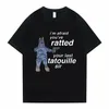 Mens Tshirts Ratatouille Graphic Print Tshirts IM AFEAID YouVe Ratted Your Last Tatouille Sir t -shirt roliga mus tees män kvinnor söt tshirt 230329