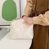 Cosmetische tassen kasten vrijheid quilt make -uptas zacht katoenen koppelingen vrouwen ritssluiting organisator schattige koppeling grote make -up portemonnee toilethalte 230329