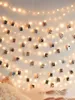 Strings LED String Lights 2M / / 4m PO -clip Fairy Buiten Batterij Bediende Garland Kerstmis Decoratie Party Wedding Kerstmis