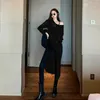 Women's T-Shirt Pullover Women Loose Long Elegant Hollow Out Sun Protection Leisure All-match Side-slit Solid Simple Female Korean Style Vestido P230328